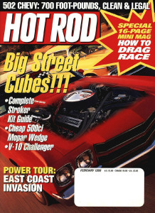 HOT ROD 1999 FEB - JILL DOES A WEDGE, HAWLEY, RAT